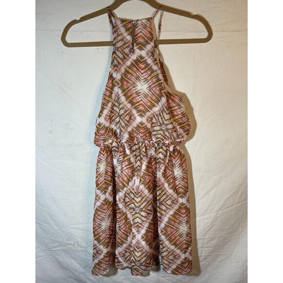 as u wish sleeveless dress embellished sheer elastic waist layered small READ - Picture 7 of 15